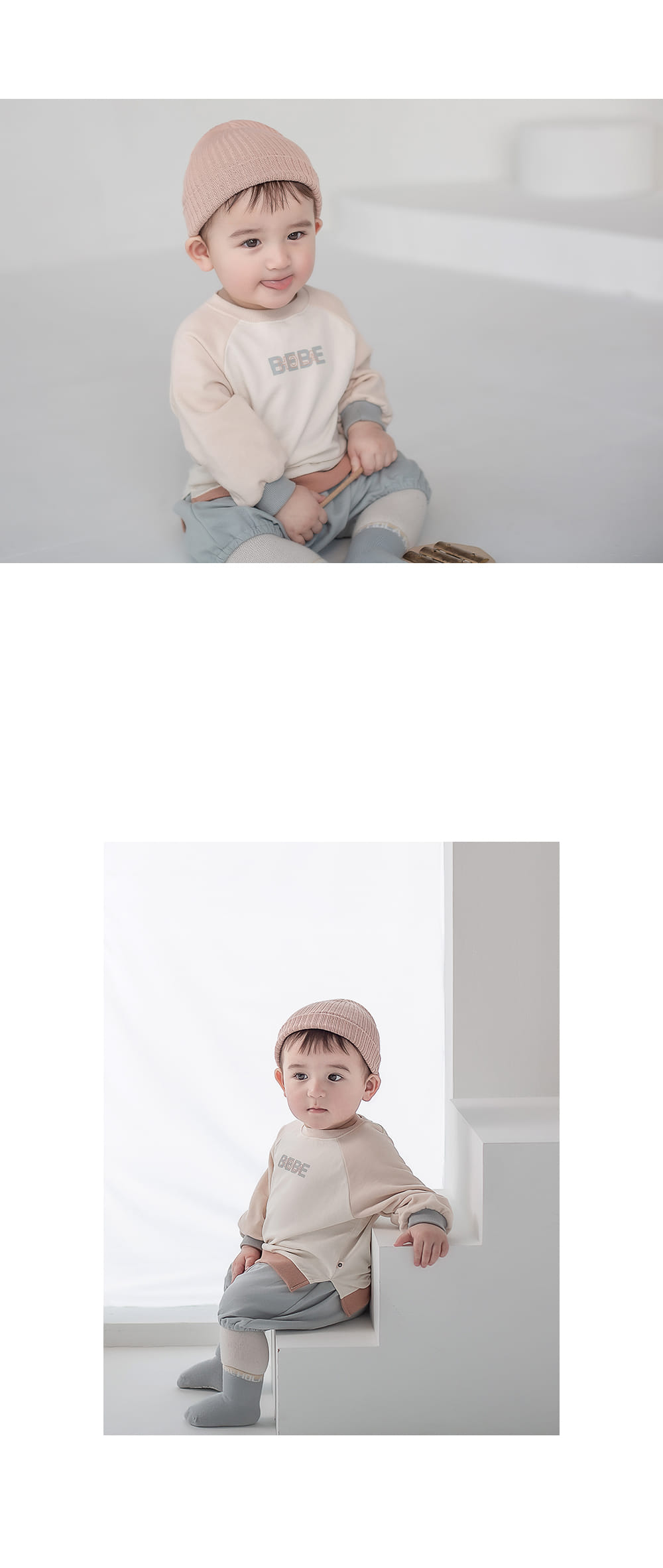 HAPPY PRINCE - Korean Children Fashion - #Kfashion4kids - Lavo Baby Top Bottom Set - 7