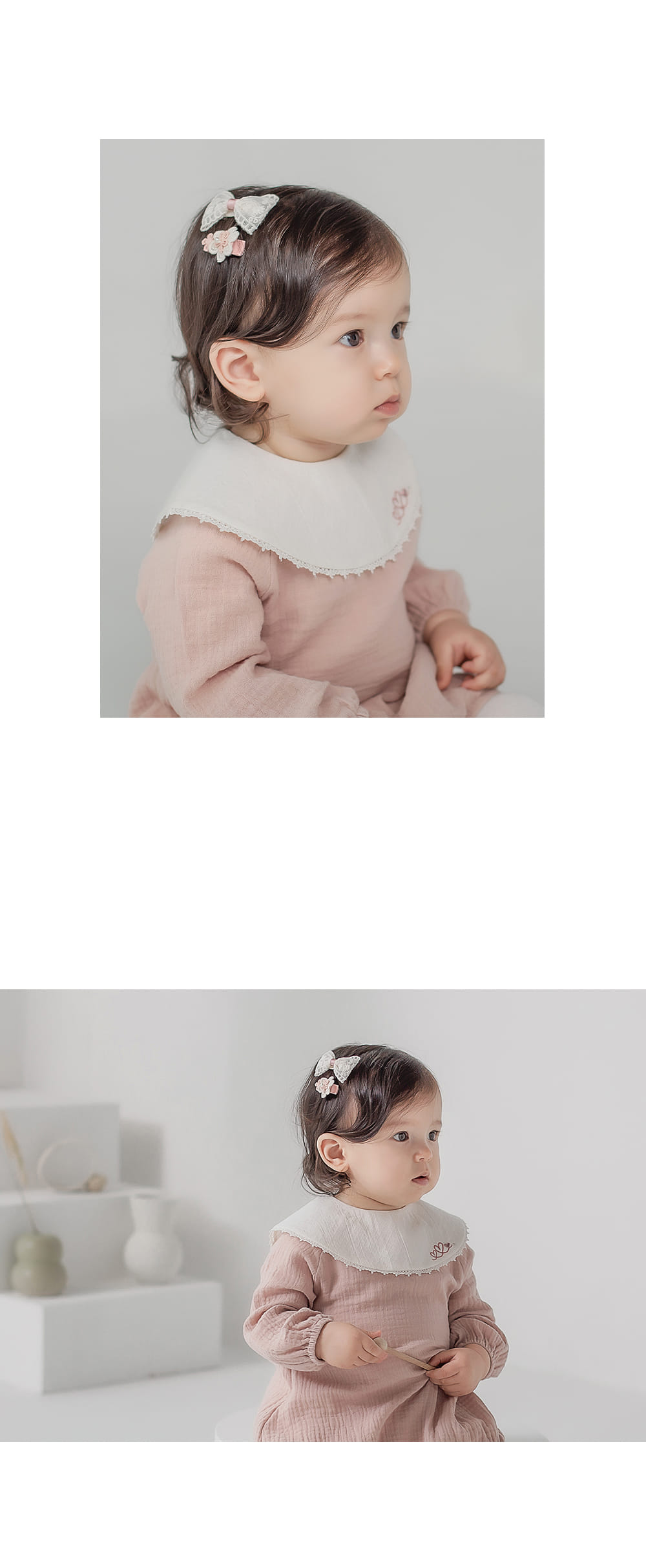 HAPPY PRINCE - Korean Children Fashion - #Kfashion4kids - Lavender Baby Hairpin Set [set of 5] - 6