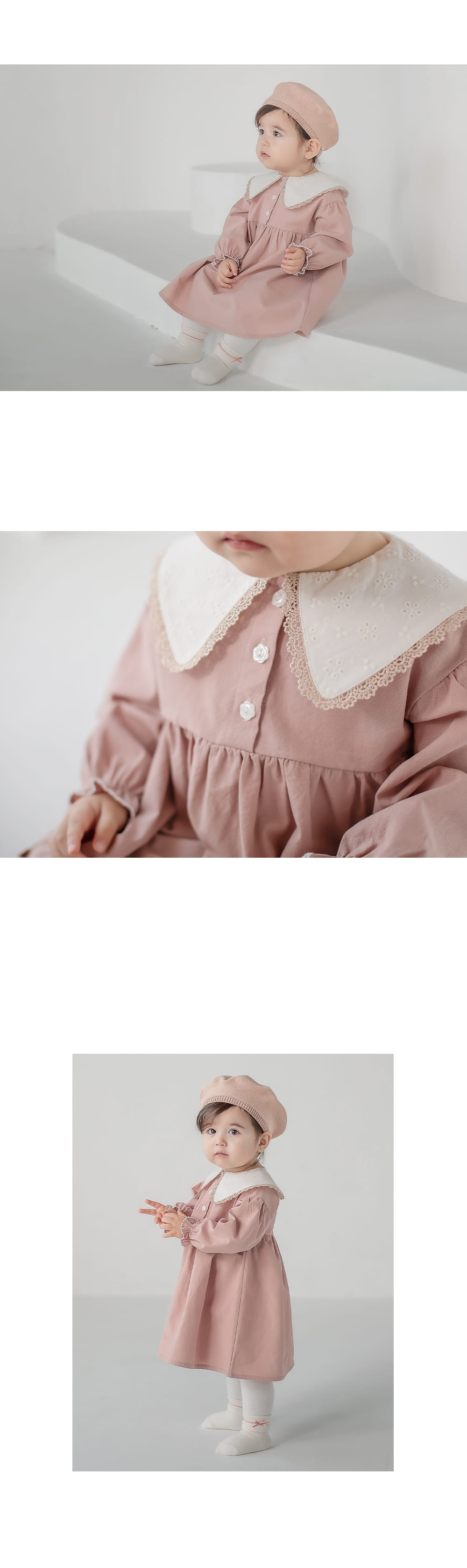 HAPPY PRINCE - Korean Children Fashion - #Kfashion4kids - Lavender Baby One-piece - 4