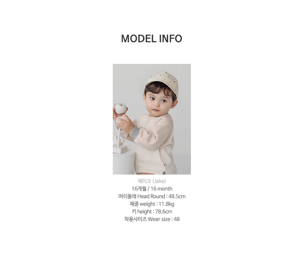 HAPPY PRINCE - Korean Children Fashion - #Kfashion4kids - Dots Bebe Baby Cap - 10