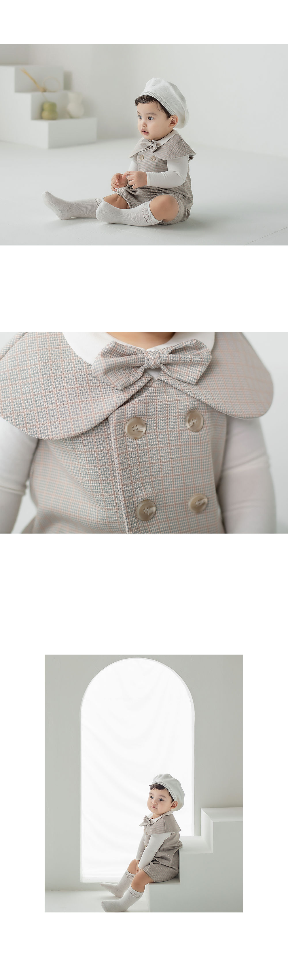HAPPY PRINCE - Korean Children Fashion - #Kfashion4kids - Dejan Baby Top Bottom Set - 3