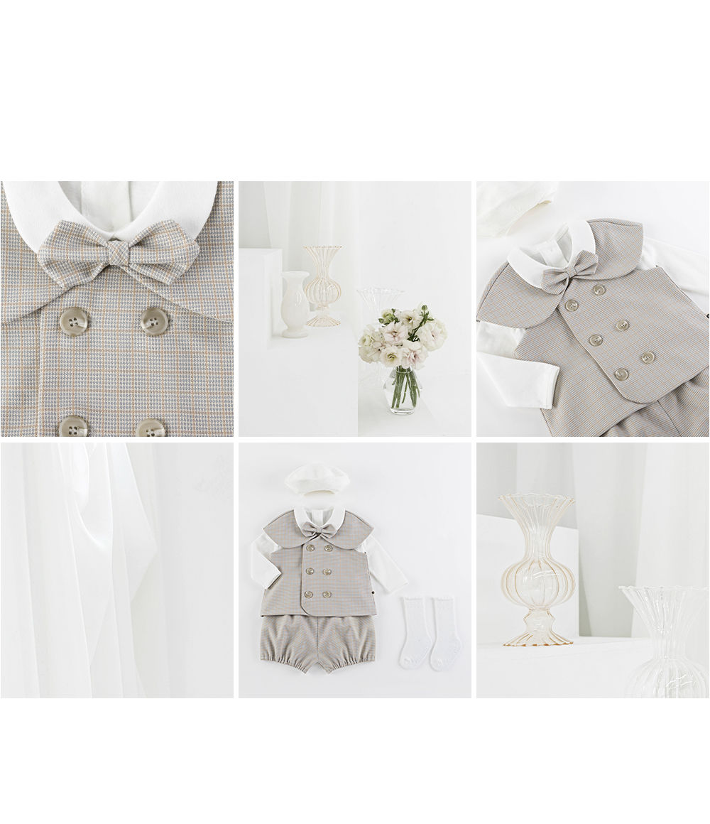 HAPPY PRINCE - Korean Children Fashion - #Kfashion4kids - Dejan Baby Top Bottom Set - 5