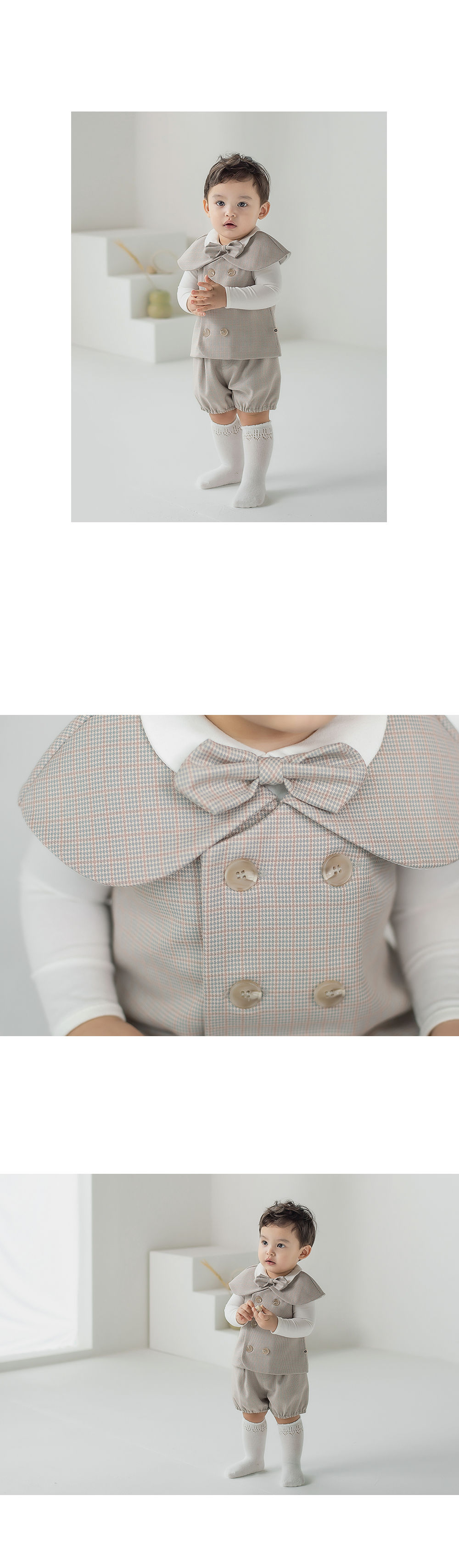 HAPPY PRINCE - Korean Children Fashion - #Kfashion4kids - Dejan Baby Top Bottom Set - 6