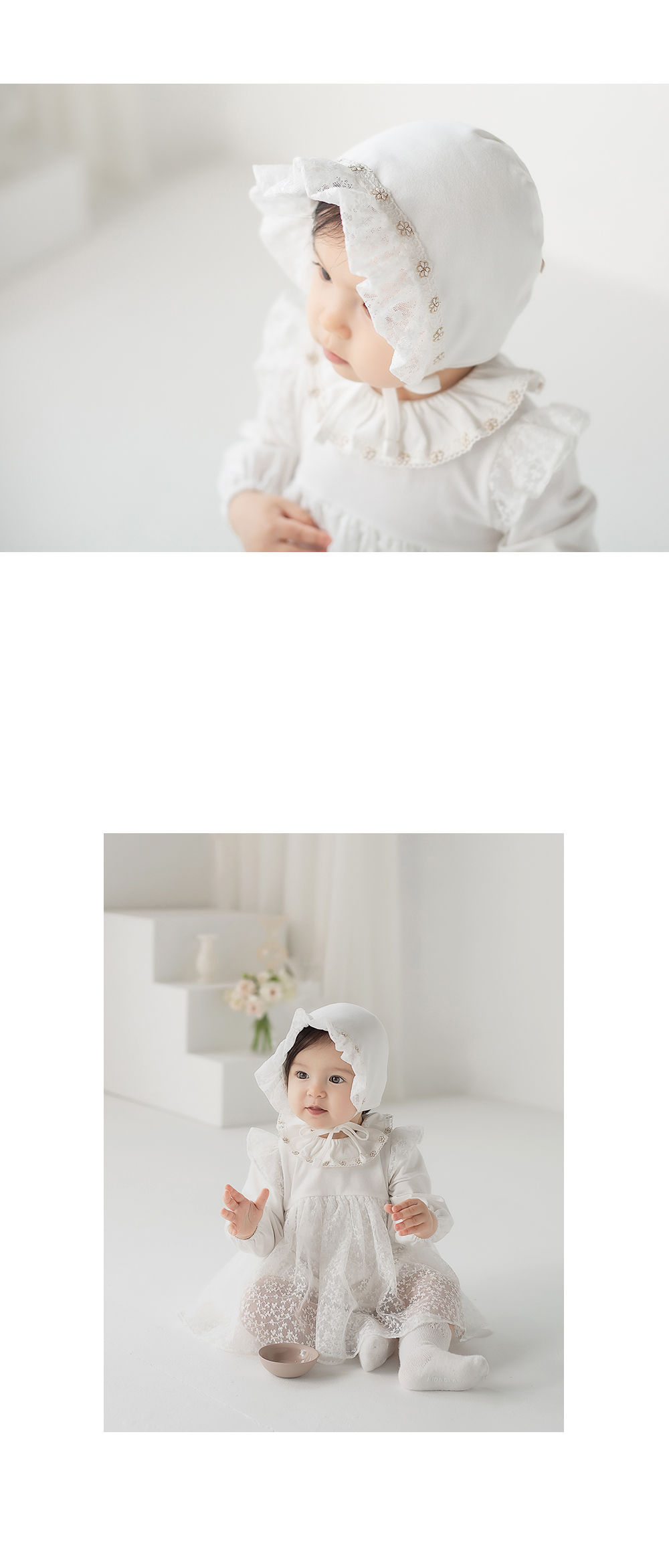 HAPPY PRINCE - Korean Children Fashion - #Kfashion4kids - Lovren Baby Bonnet - 3