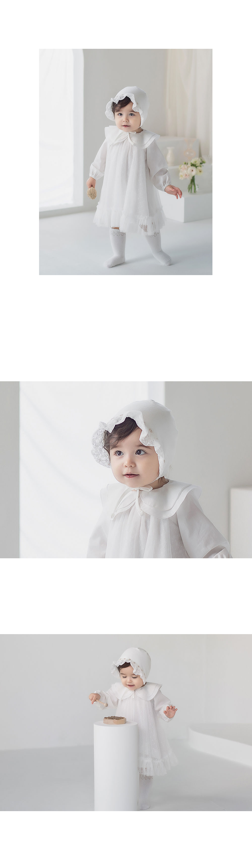 HAPPY PRINCE - Korean Children Fashion - #Kfashion4kids - Lovren Baby Bonnet - 6
