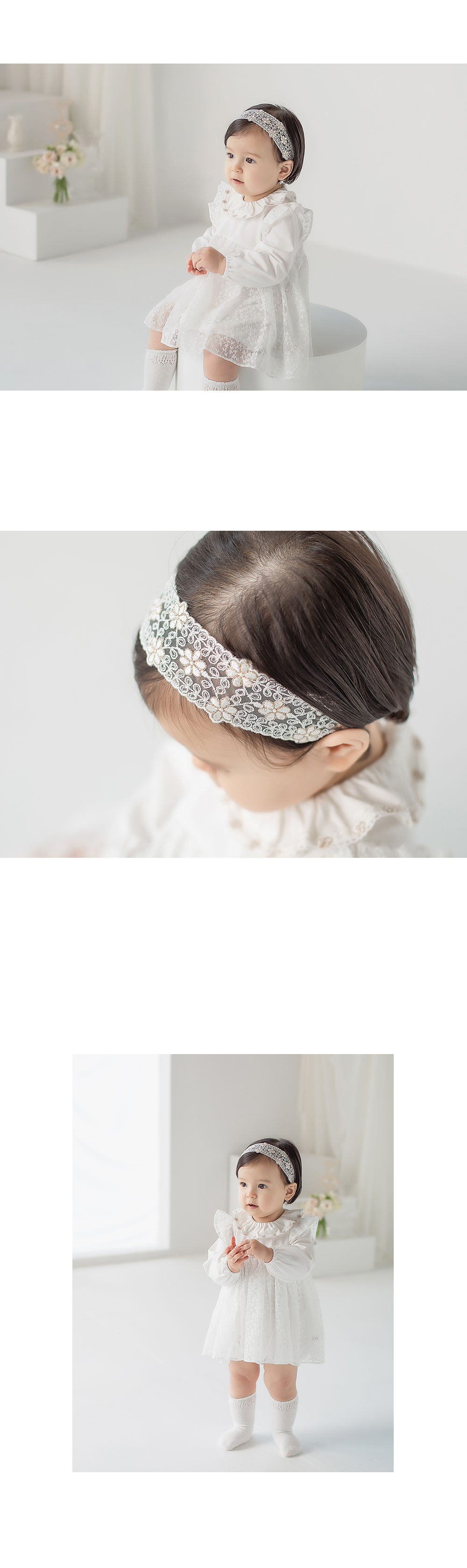 HAPPY PRINCE - Korean Children Fashion - #Kfashion4kids - Lovren Lace Hairband [set of 5] - 4