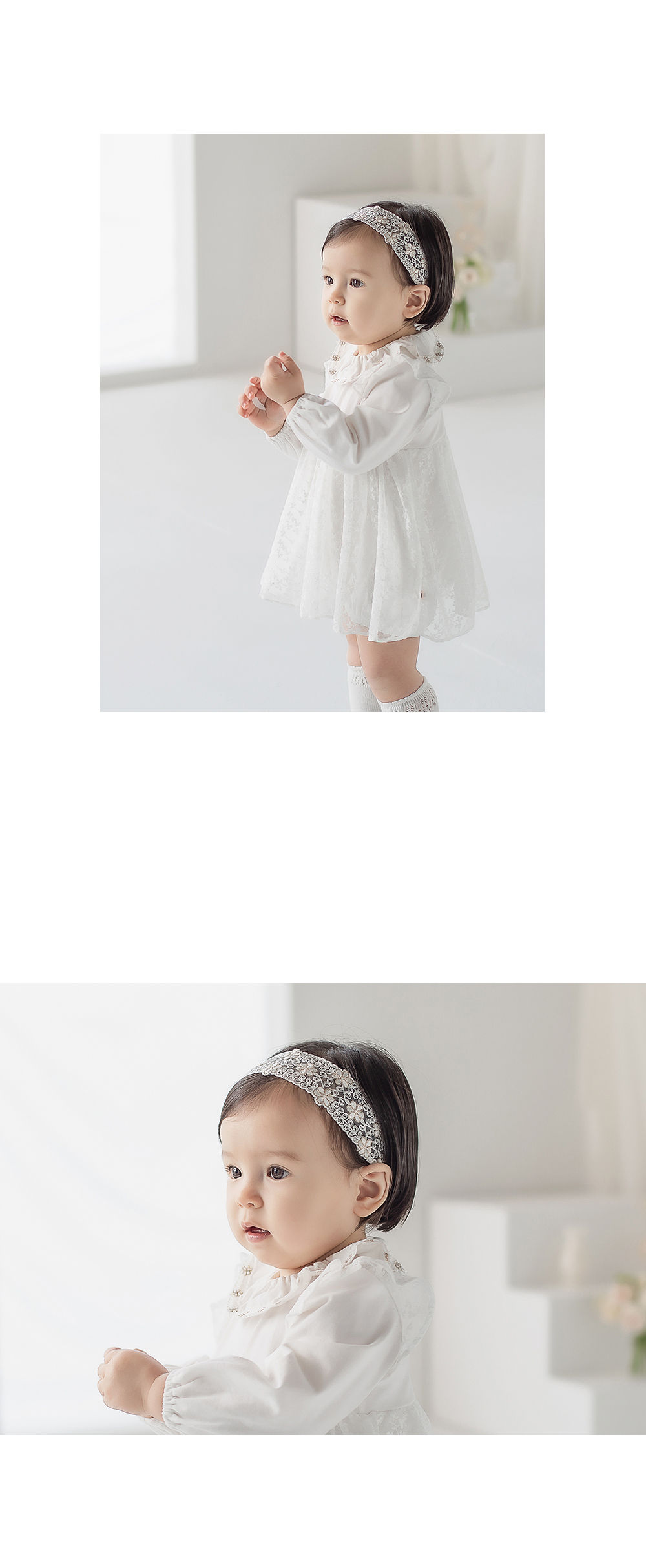 HAPPY PRINCE - Korean Children Fashion - #Kfashion4kids - Lovren Lace Hairband [set of 5] - 6