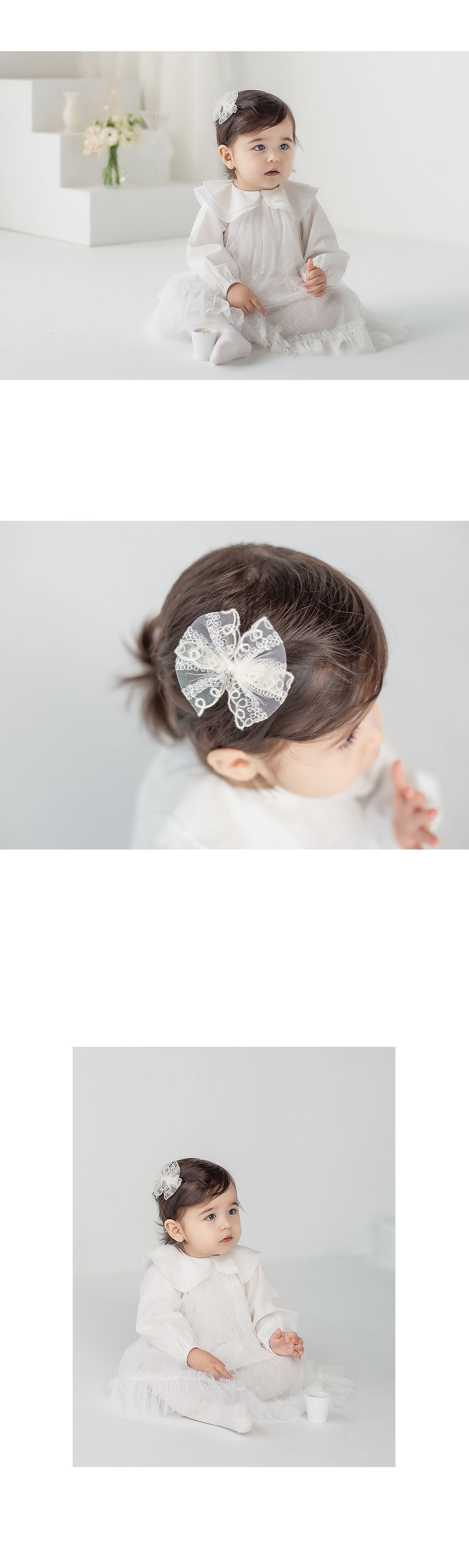 HAPPY PRINCE - Korean Children Fashion - #Kfashion4kids - Mumu Baby Hairpin [set of 5] - 4