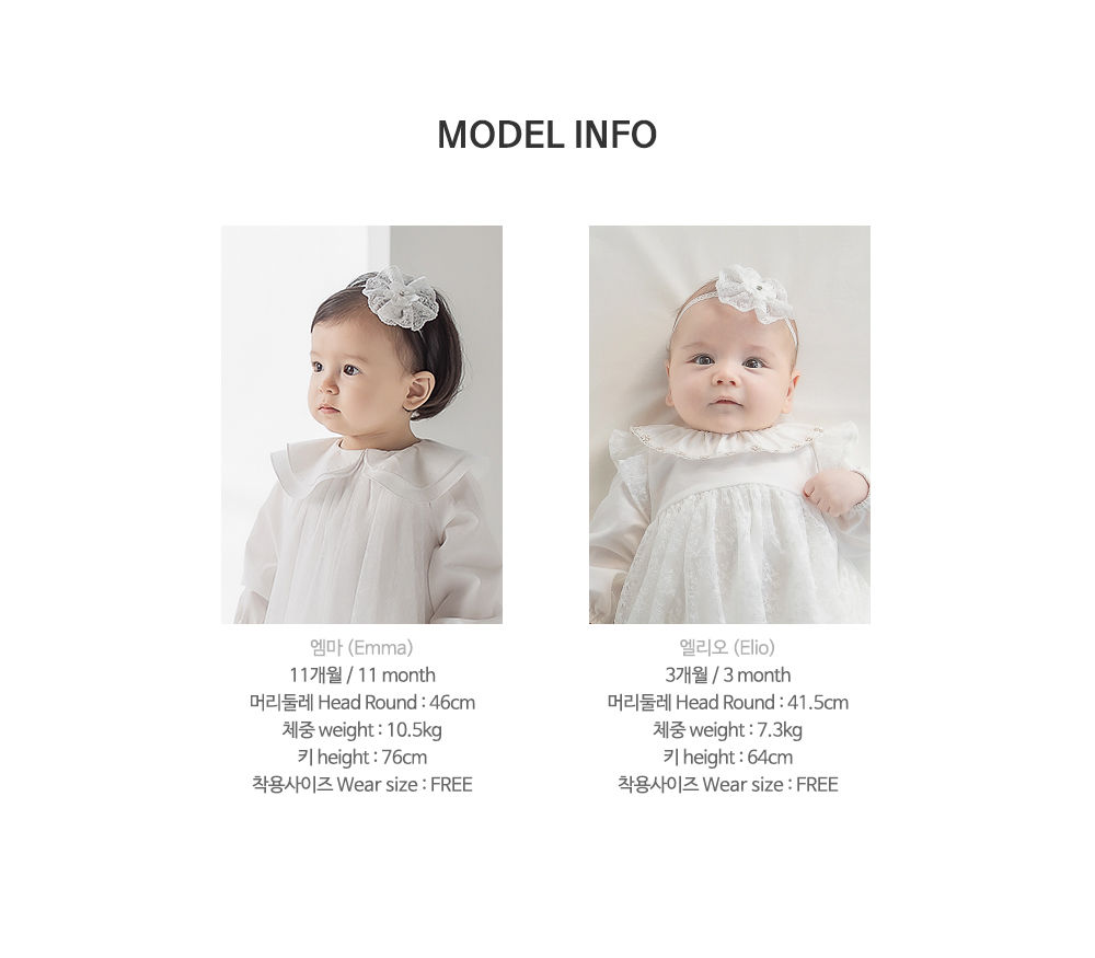 HAPPY PRINCE - Korean Children Fashion - #Kfashion4kids - Siena Baby Hairband [set of 5] - 10