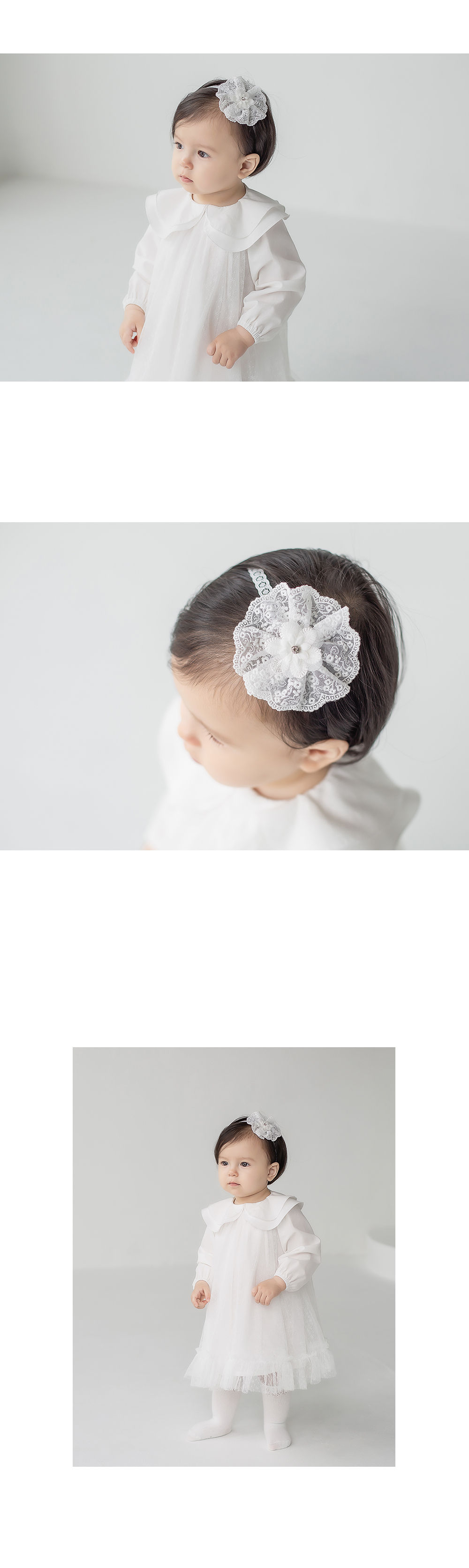 HAPPY PRINCE - Korean Children Fashion - #Kfashion4kids - Siena Baby Hairband [set of 5] - 4