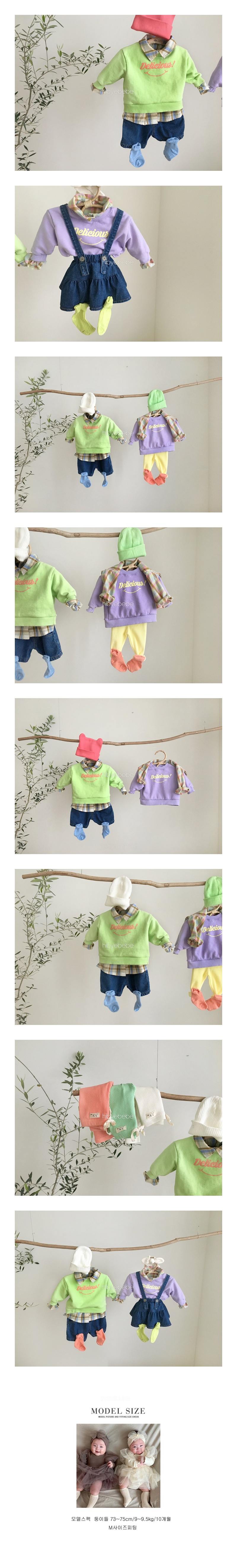 HI BYEBEBE - Korean Children Fashion - #Kfashion4kids - Delicious Sweatshrit
