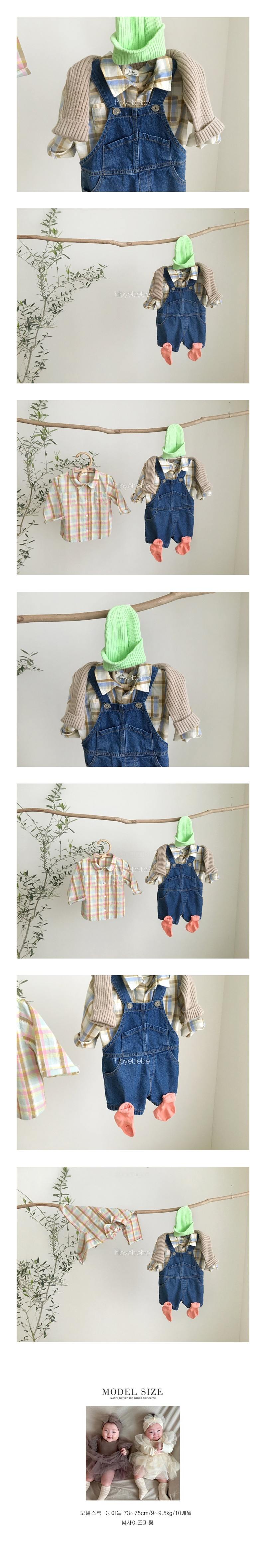 HI BYEBEBE - Korean Children Fashion - #Kfashion4kids - Perfect Denim Dungarees Pants