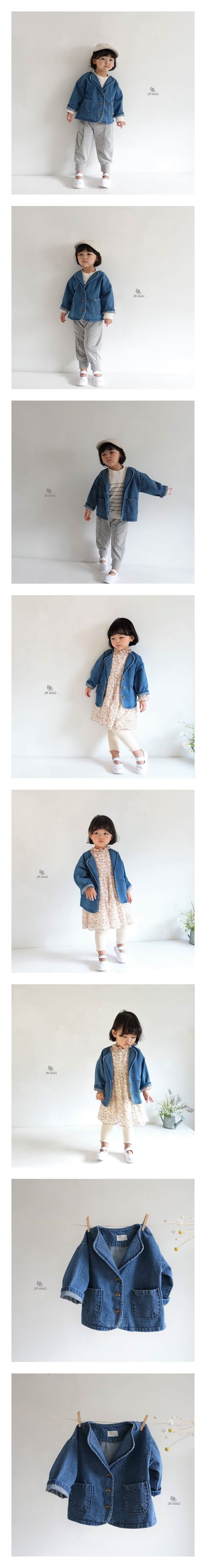 JM SNAIL - Korean Children Fashion - #Kfashion4kids - Denim Vintage Jacket