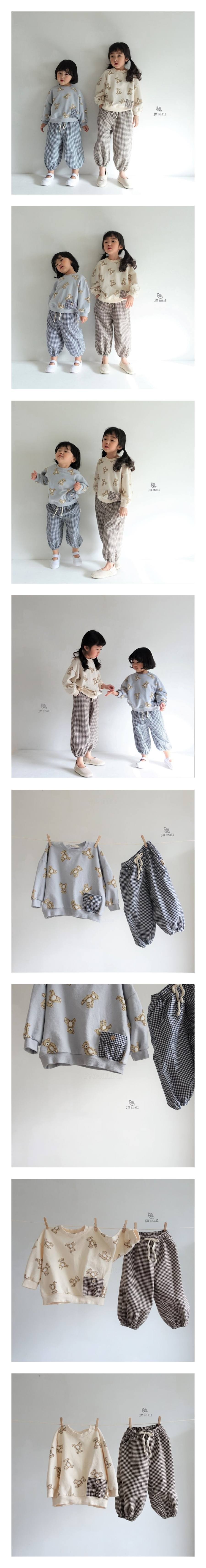 JM SNAIL - Korean Children Fashion - #Kfashion4kids - Mini Bear Sweatshirt