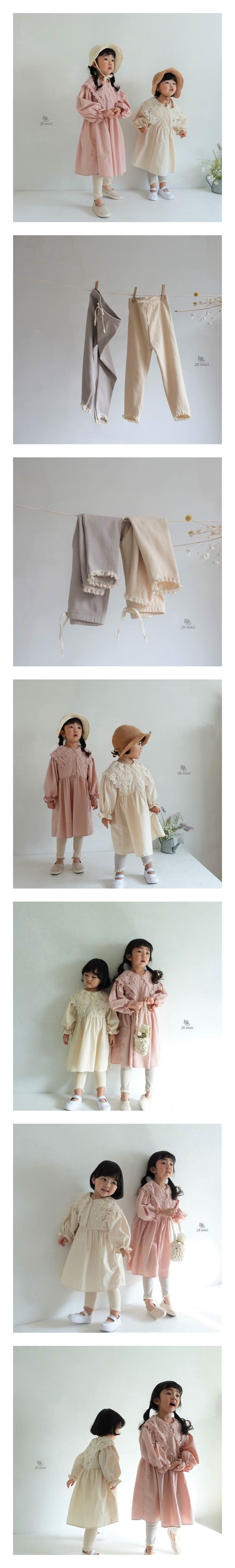 JM SNAIL - Korean Children Fashion - #Kfashion4kids - Unbalance Ribbon Leggings