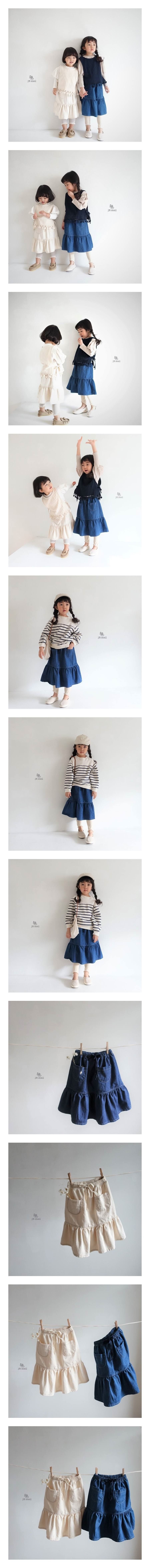 JM SNAIL - Korean Children Fashion - #Kfashion4kids - Porket Skirt