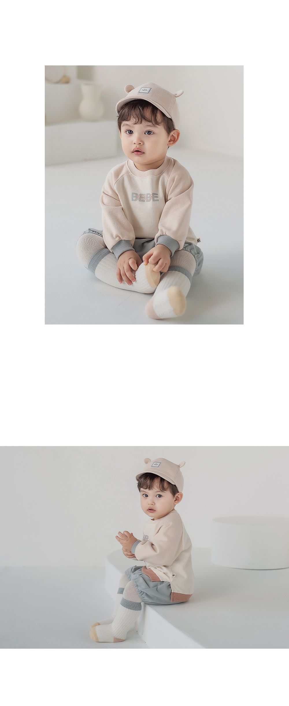 KIDS CLARA - Korean Children Fashion - #Kfashion4kids - Akii Baby Knee Socks [set of 5] - 6