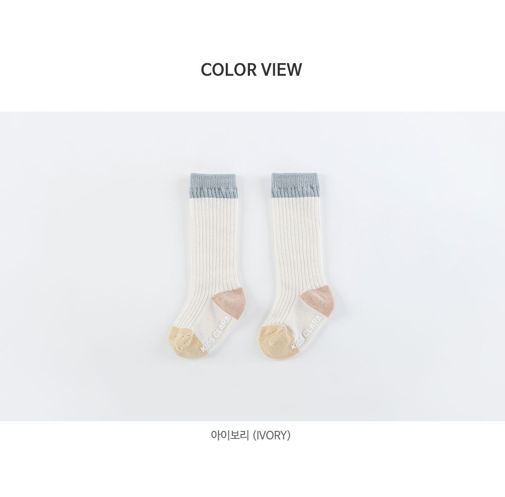 KIDS CLARA - Korean Children Fashion - #Kfashion4kids - Akii Baby Knee Socks [set of 5] - 8