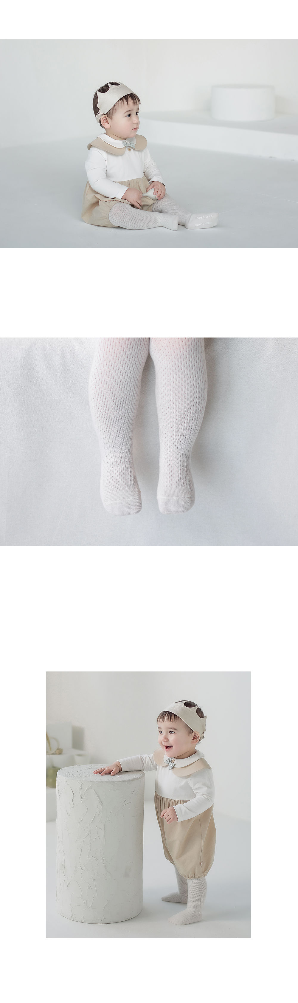KIDS CLARA - Korean Children Fashion - #Kfashion4kids - Jeffrey Baby Tights [set of 5] - 4