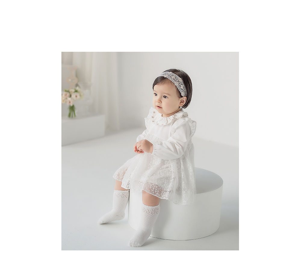 KIDS CLARA - Korean Children Fashion - #Kfashion4kids - Innes Baby Knee Socks [set of 5] - 2