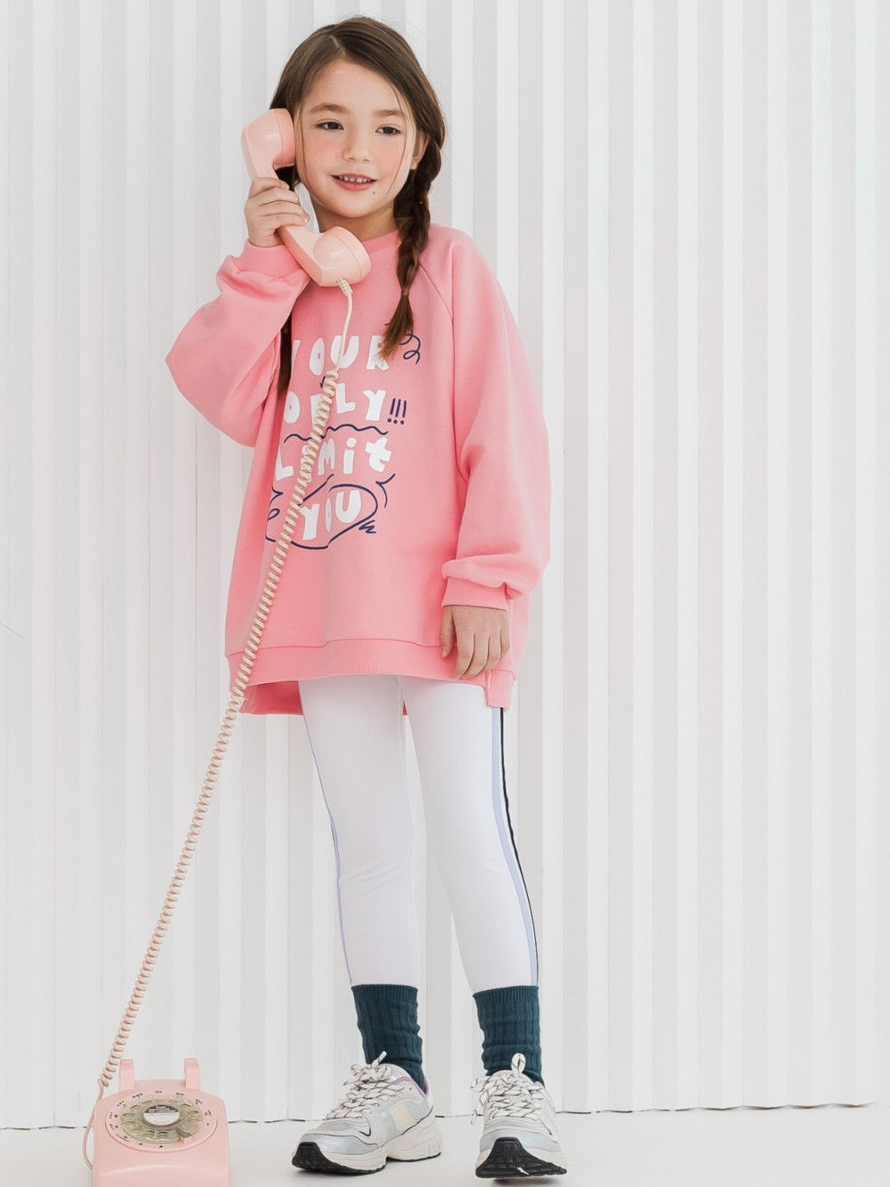KOKOYARN - Korean Children Fashion - #Kfashion4kids - Only U Long Sweatshirt