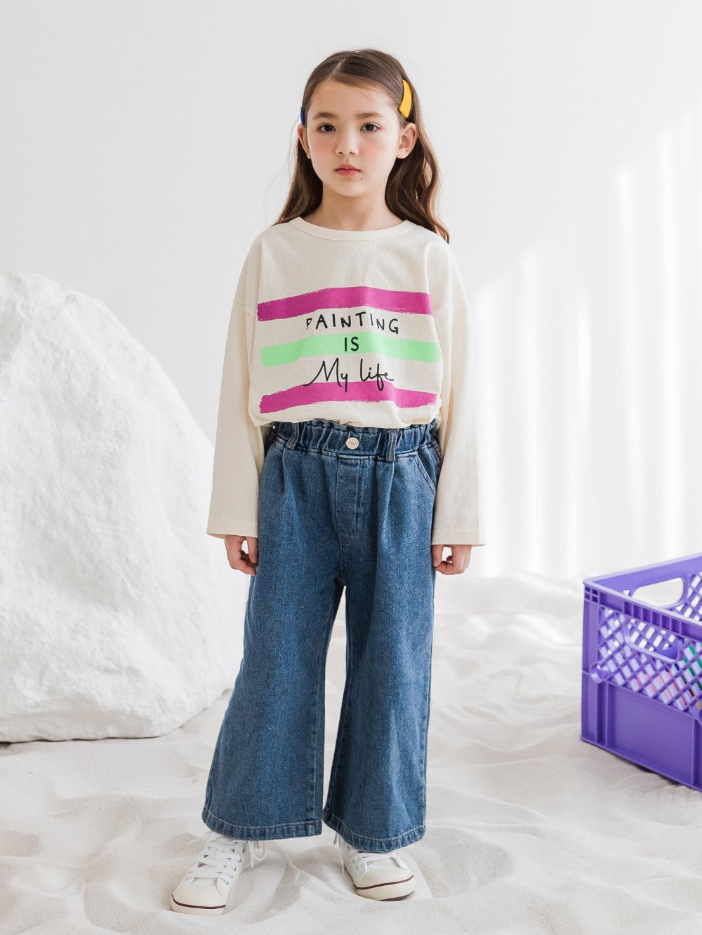 KOKOYARN - Korean Children Fashion - #Kfashion4kids - Painting Tee