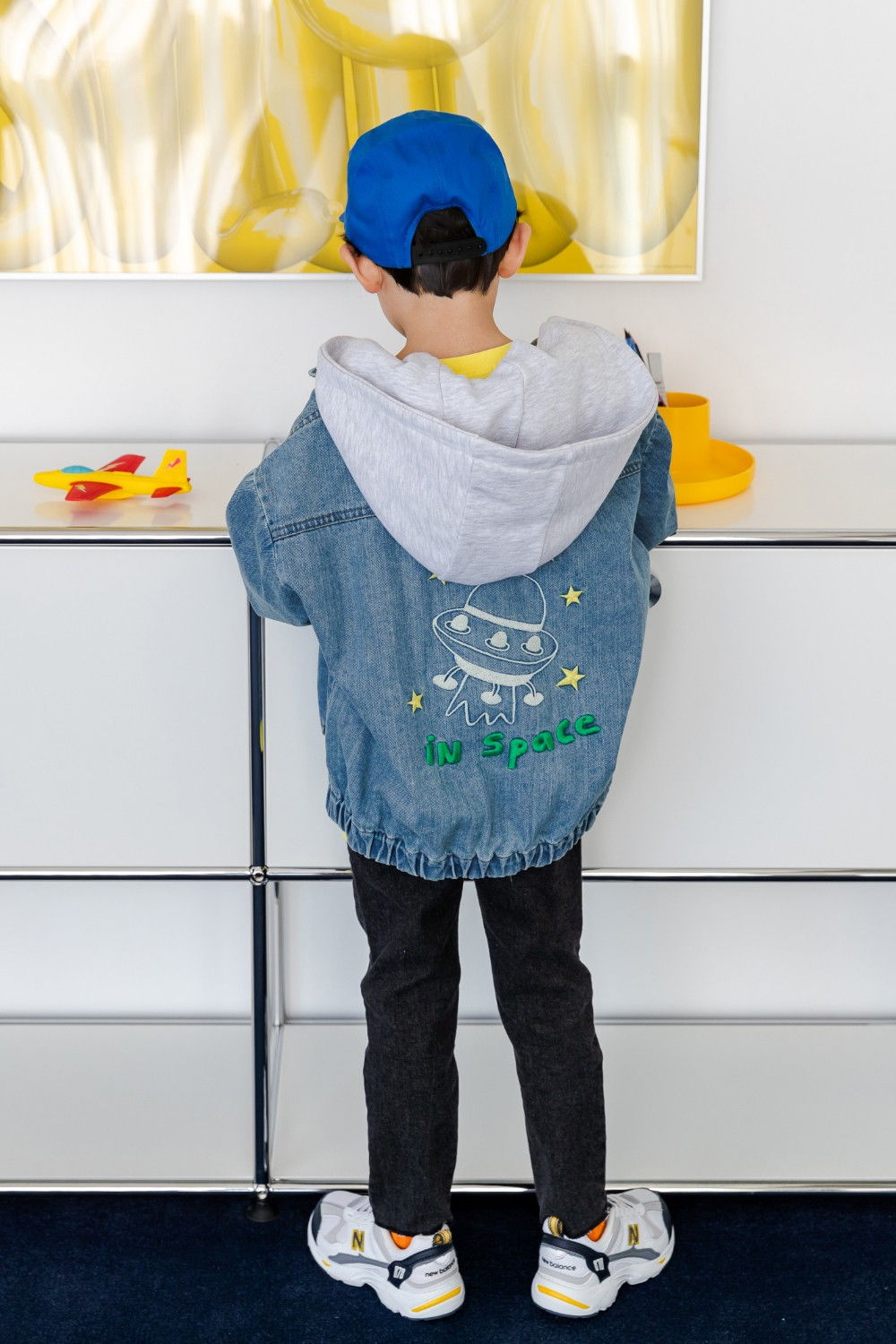 KOKOYARN - Korean Children Fashion - #Kfashion4kids - UFO Denim Jacket