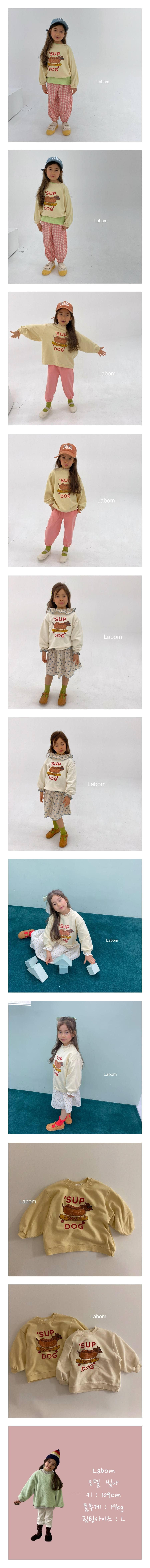 LABOM - Korean Children Fashion - #Kfashion4kids - Hotdog Sweatshirt