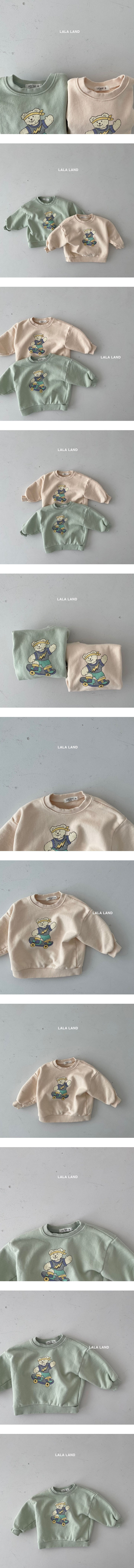 LALALAND - Korean Children Fashion - #Kfashion4kids - Board Bear Sweatshirt
