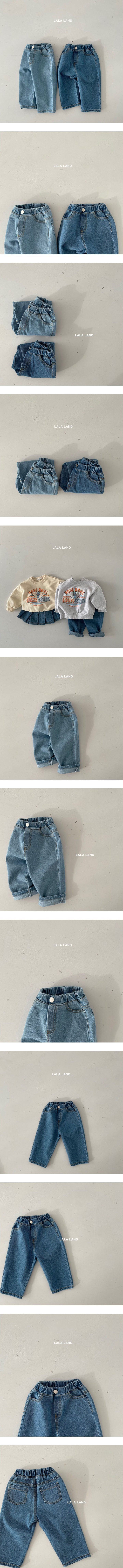 LALALAND - Korean Children Fashion - #Kfashion4kids - Straight Denim Pants