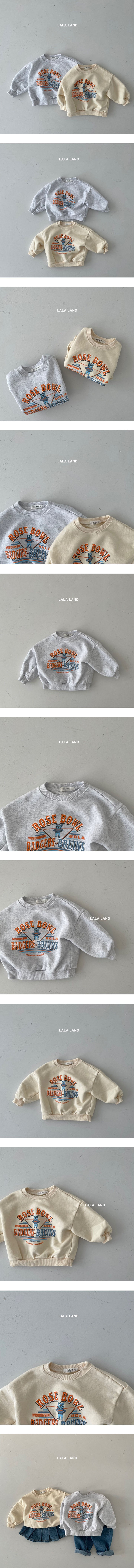 LALALAND - Korean Children Fashion - #Kfashion4kids - Rose Bowl Sweatshirt