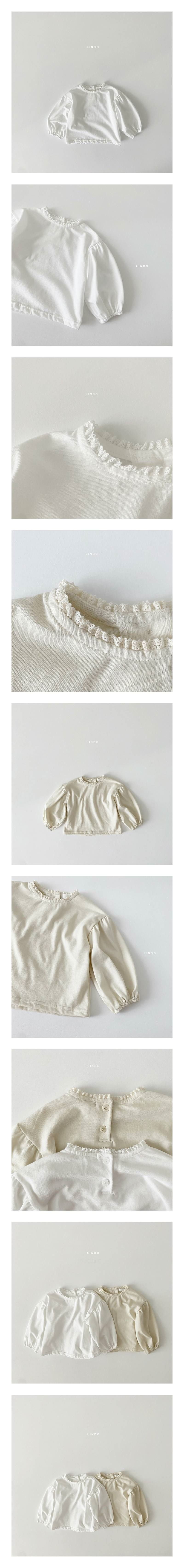 LINDO - Korean Children Fashion - #Kfashion4kids - Lace Puff Tee