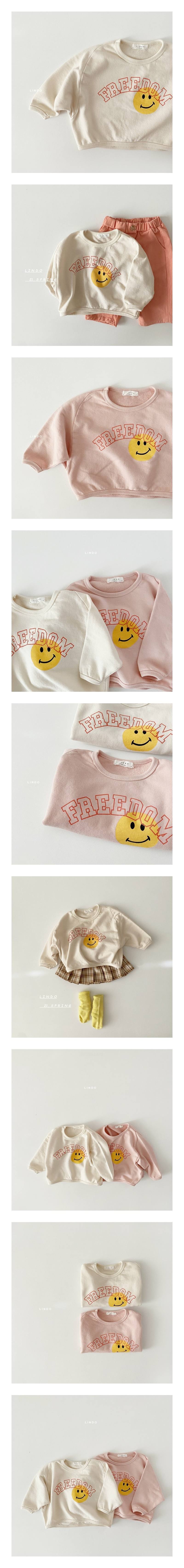 LINDO - Korean Children Fashion - #Kfashion4kids - Freedom Sweatshirt