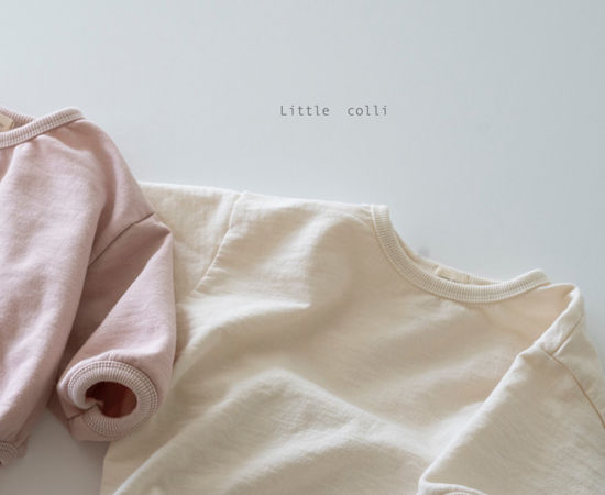 LITTLE COLLI - Korean Children Fashion - #Kfashion4kids - Bebe Piping Tee