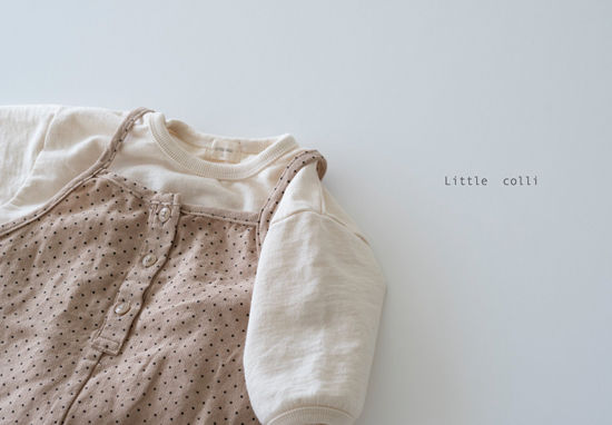 LITTLE COLLI - Korean Children Fashion - #Kfashion4kids - Bebe Piping Tee - 7