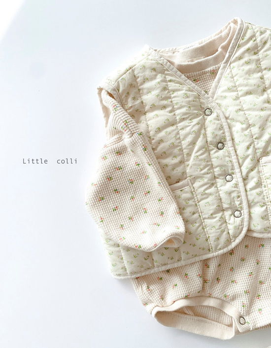 LITTLE COLLI - Korean Children Fashion - #Kfashion4kids - Bebe Quilting Vest - 3