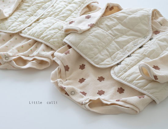 LITTLE COLLI - Korean Children Fashion - #Kfashion4kids - Bebe Quilting Vest - 4