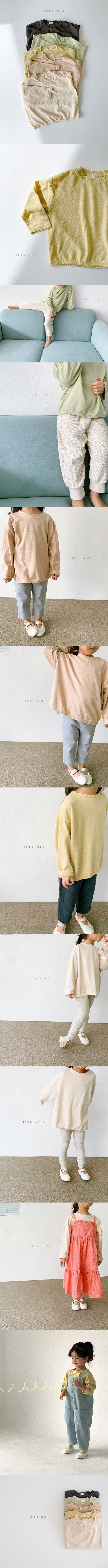 LITTLE COLLI - Korean Children Fashion - #Kfashion4kids - Spring Basic Tee - 2