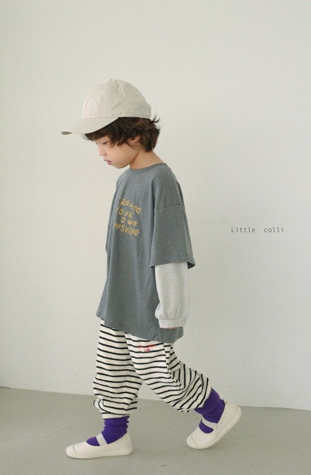 LITTLE COLLI - Korean Children Fashion - #Kfashion4kids - Layered Tee