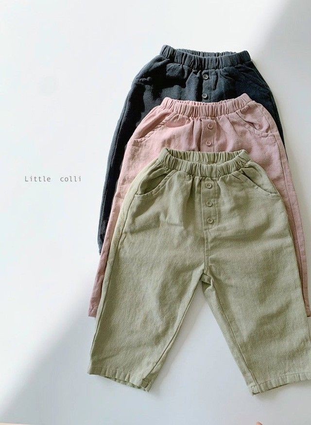 LITTLE COLLI - Korean Children Fashion - #Kfashion4kids - Loosefit Pants