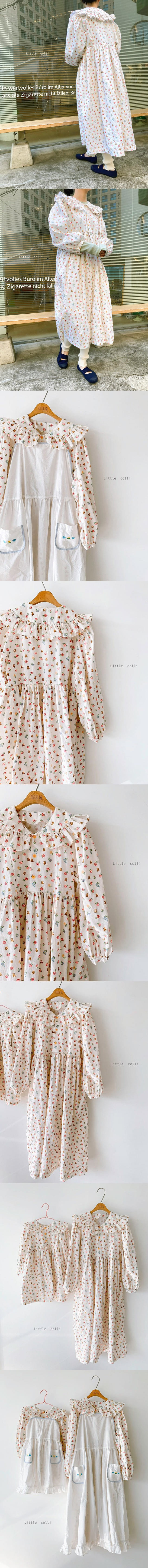 LITTLE COLLI - Korean Children Fashion - #Kfashion4kids - Mom Mone One-piece - 2