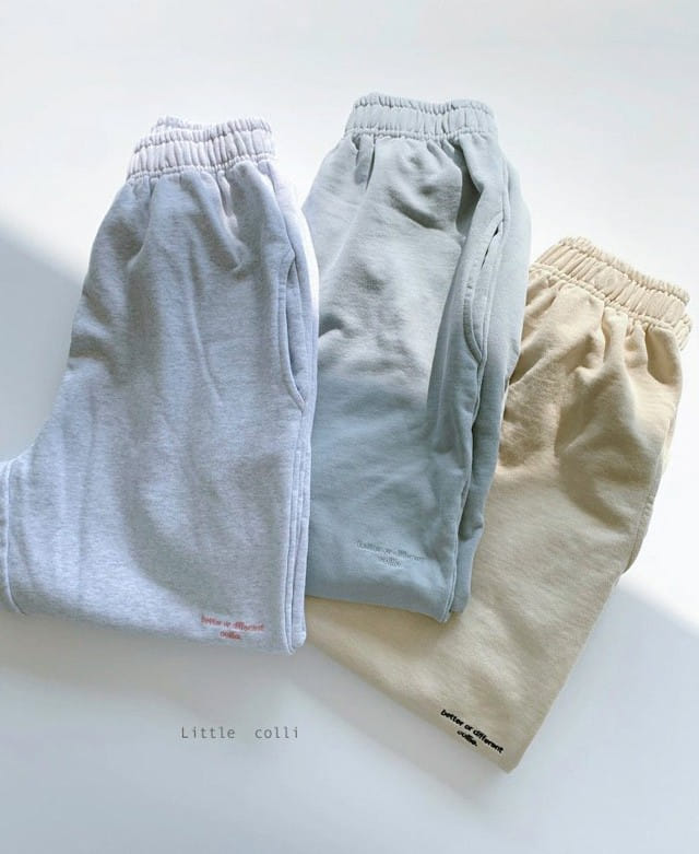 LITTLE COLLI - Korean Children Fashion - #Kfashion4kids - Mom Collar Jogger Pants