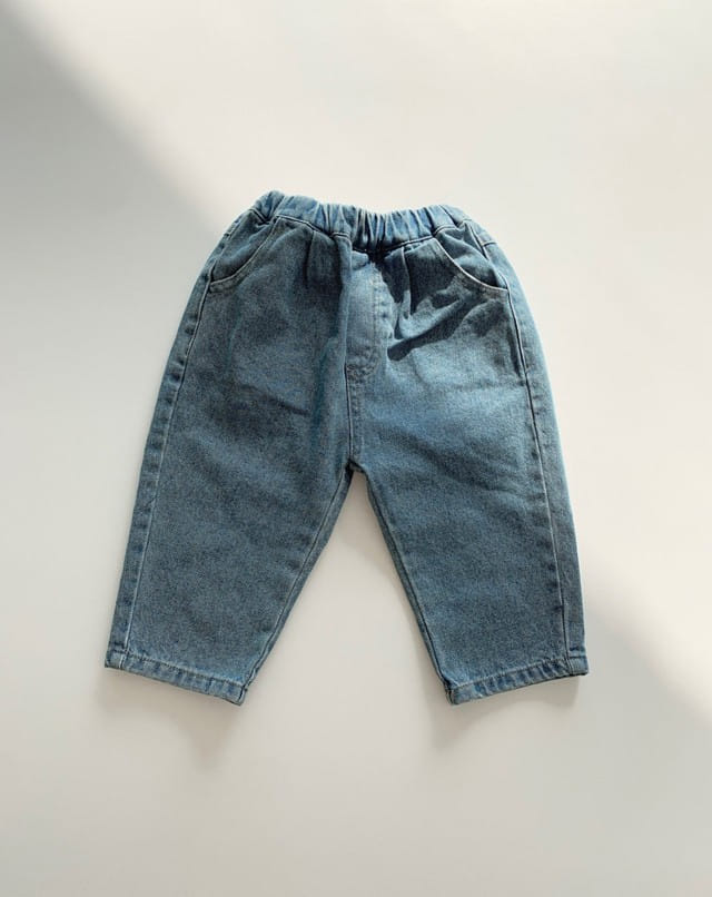 LITTLE COLLI - Korean Children Fashion - #Kfashion4kids - Spring Denim Pants