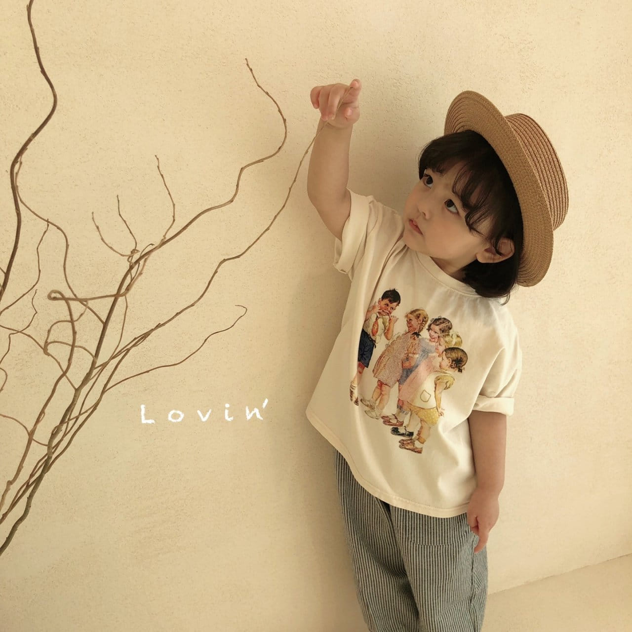 LOVIN - Korean Children Fashion - #Kfashion4kids - Children Tee with Mom