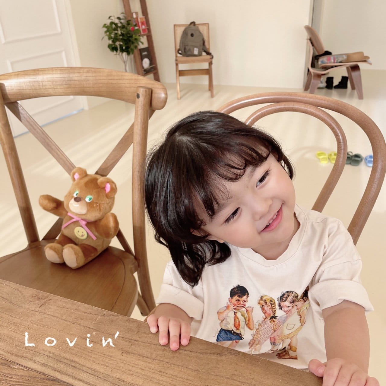 LOVIN - Korean Children Fashion - #Kfashion4kids - Children Tee with Mom - 2