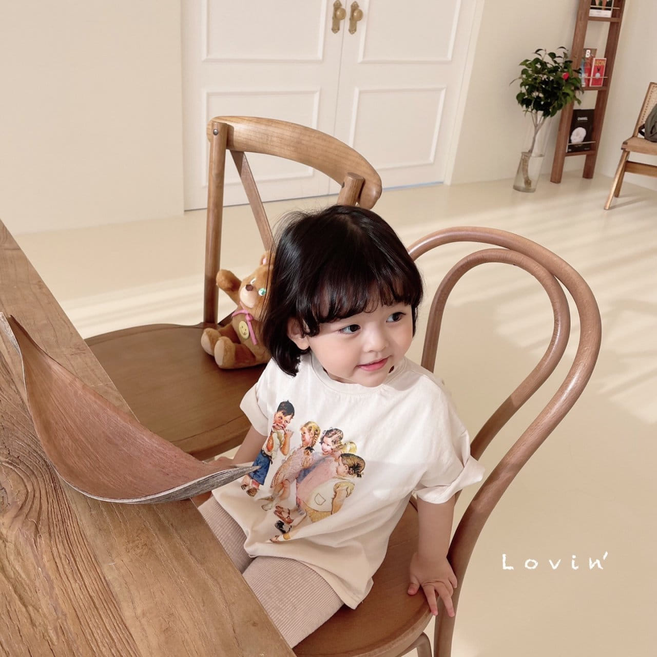 LOVIN - Korean Children Fashion - #Kfashion4kids - Children Tee with Mom - 3