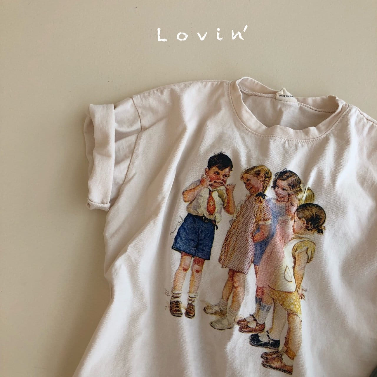 LOVIN - Korean Children Fashion - #Kfashion4kids - Children Tee with Mom - 7