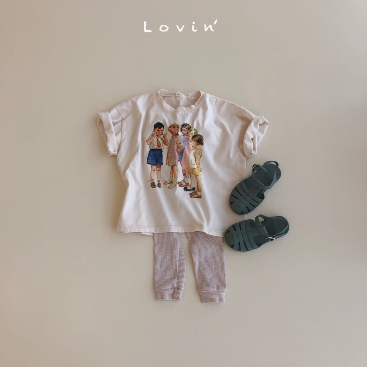 LOVIN - Korean Children Fashion - #Kfashion4kids - Children Tee with Mom - 8