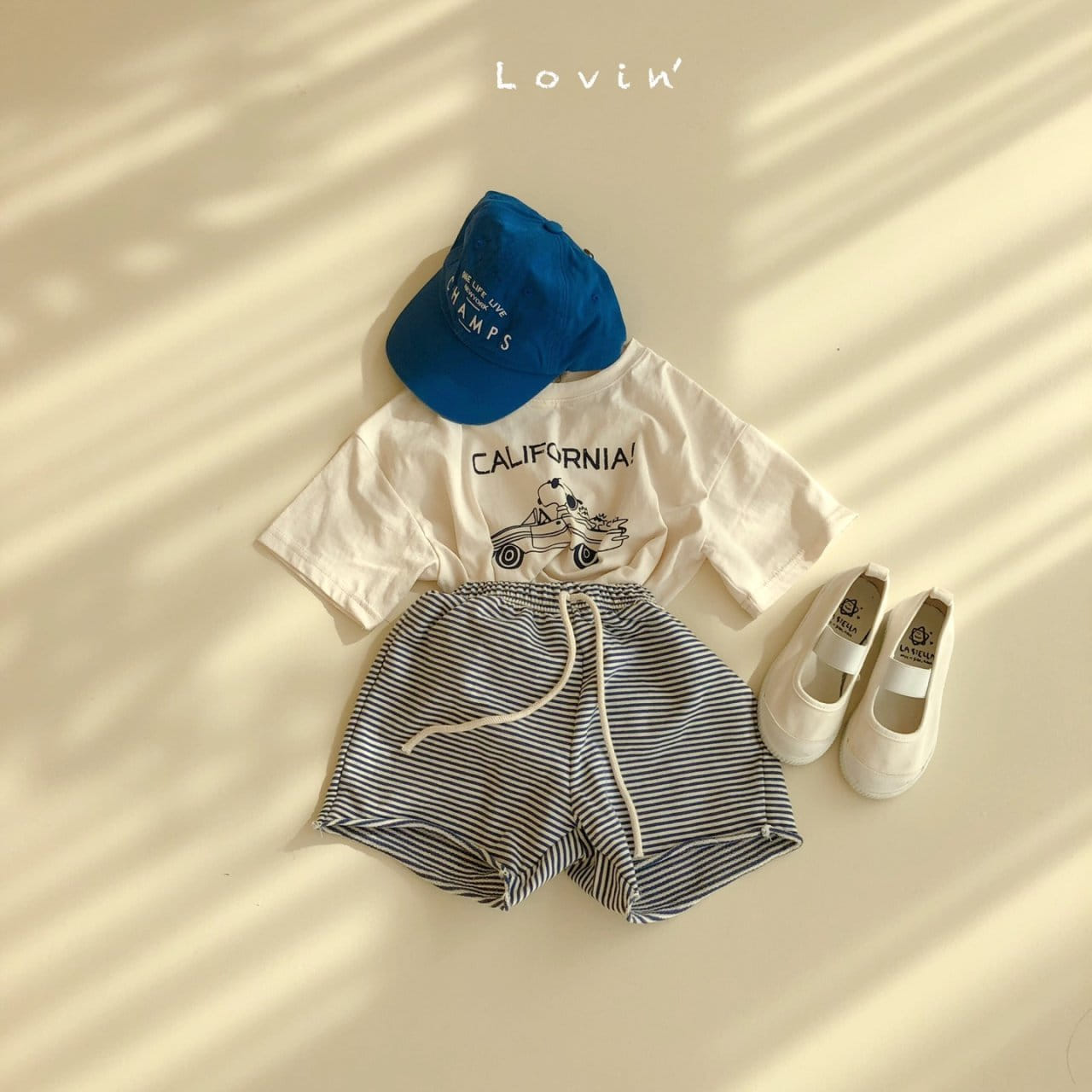 LOVIN - Korean Children Fashion - #Kfashion4kids - California Tee - 6