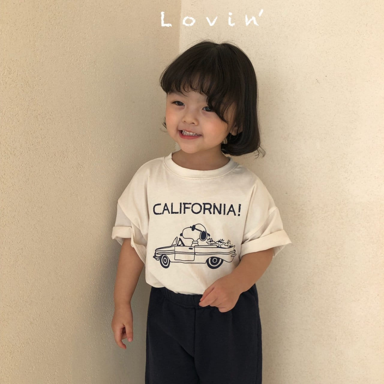 LOVIN - Korean Children Fashion - #Kfashion4kids - California Tee - 8